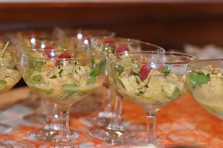 Essen bei einer freien Trauung