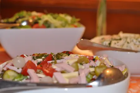 Essen bei einer freien Trauung