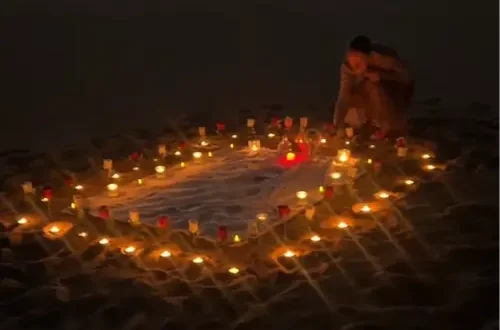 Hochzeit bei Nacht