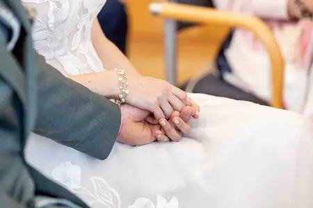 Hochzeit im kleinen Kreis