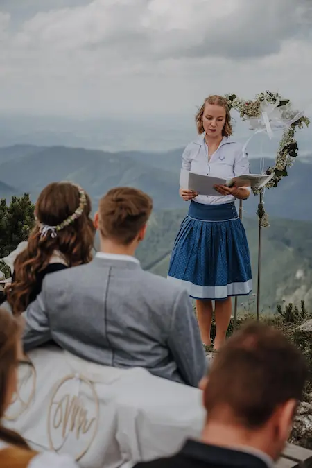 Freie Trauung am Berg in Österreich